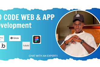build no code app using bubble adalo flutterflow  glide mvp development