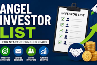 angel investor list for startup funding leads