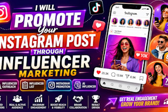 promote your instagram post through influencer marketing
