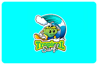 design a creative coconut logo for coconut water and food