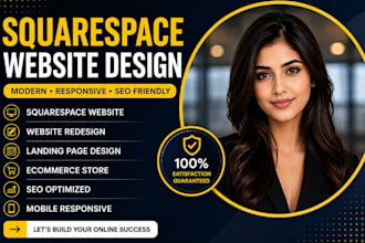 design squarespace website redesign squarespace website and landing page design