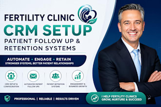 build fertility clinic crm setup patient follow up and retention systems