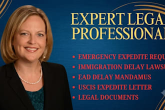 provide legal drafting services for writ of mandamus