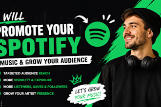 do organic french spotify music promotion viral spotify album playlist marketing
