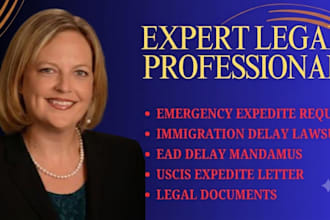 write a writ of mandamus for a delayed visa petition