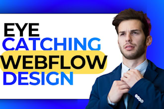 design webflow website, figma to webflow, webflow design, webflow expert
