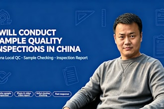 conduct sample quality inspections in china