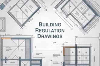 create UK planning permission and building regulation drawings