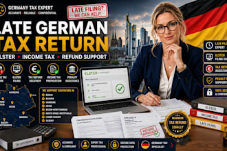 file late german tax return elster income tax refund and penalty support
