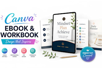 canva ebook design canva ebook formatting workbook design pdf design