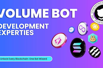 develop a high speed solana volume bot and copy trading bot