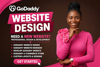 godaddy website redesign develop godaddy website godaddy landing page design