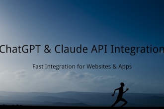 integrate chatgpt and claude API into your website or app