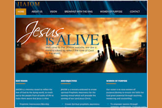 build church website ministry website and nonprofit website