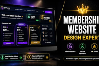 build a wordpress membership subscription website with memberpress