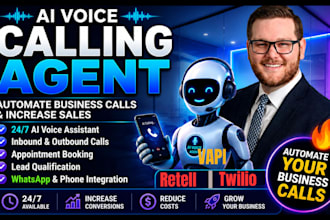 build ai receptionist ai voice calling agent retell ai vapi ai ai agent expert