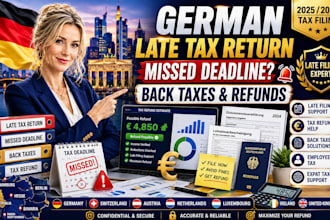 file late german tax return missed deadline tax refund and back taxes