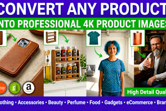 create realistic ai product photography, mockup and lifestyle images