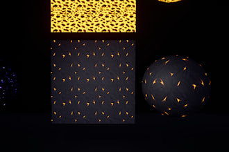 handpaint a seamless texture for your game or scene