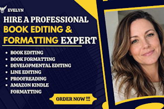 do book editing, proofreading, KDP formatting, developmental editing, amazon KDP