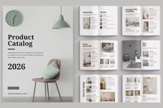 design b2b product catalog catalogue lookbook for wholesale distributor supplier