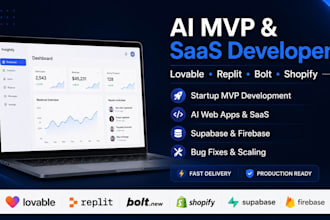 vibe code with lovable ai website replit ai bolt new mvp startup lovable shopify