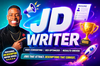 write professional job descriptions that attract top talent