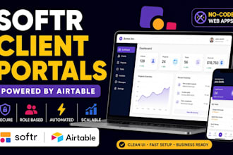 build softr client portals, dashboards, and apps with airtable