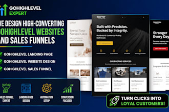 gohighlevel expert for gohighlevel website landing page ghl sales funnel design