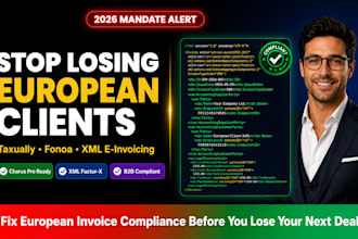 set up european e invoicing taxually and fonoa for your saas billing