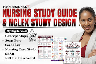 do nursing study guide, presentation, nclex, medical journal,textbook for studen