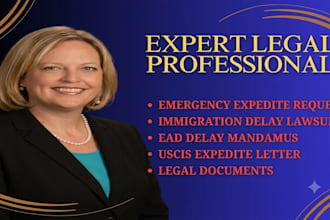 prepare a writ of mandamus legal complaint for court filing