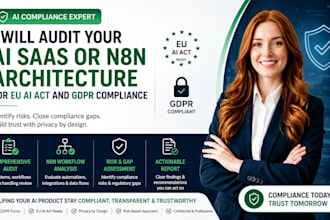 audit your ai saas or n8n architecture for eu ai act and gdpr compliance dsgvo