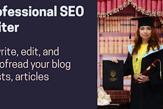 rewrite, edit, and proofread your blog posts, articles