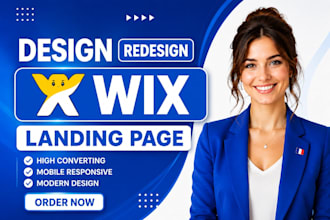 redesign wix website, wix website redesign, wix website design, wix online store