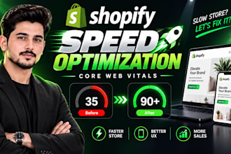 optimize shopify speed and fix core web vitals