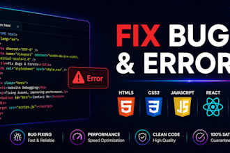 fix HTML, CSS, javascript, and layout bugs on your website or shopify store