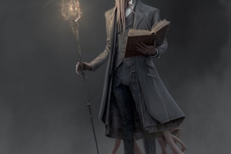 fantasy horror and fantasy horror character