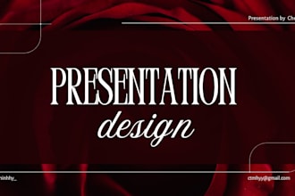 design a professional powerpoint and canva presentation slides