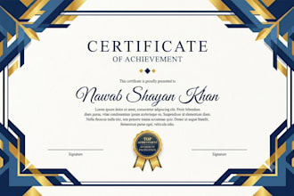design professional certificates for your online course