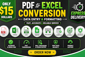 reconcile bank statement PDF to editable format