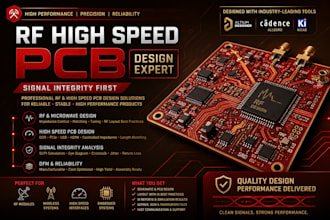 design rf high speed pcb in altium cadence kicad with signal integrity
