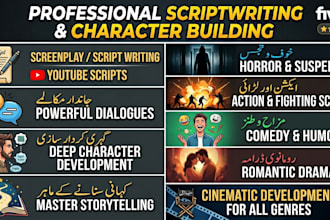 write original screenplay and script writing