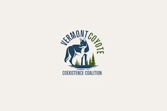 design save america native dog logo