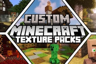create a custom minecraft texture pack for your world