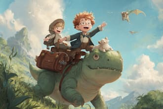 design children book illustration for children