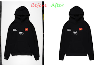 do ghost mannequin, wrinkle removal and apparel editing