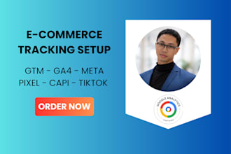 setup ecommerce tracking with GTM