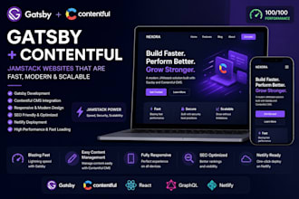 build gatsby website with contentful cms