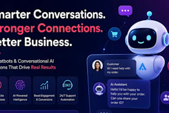 develop ai customer support chatbot ai business assistant saas web app